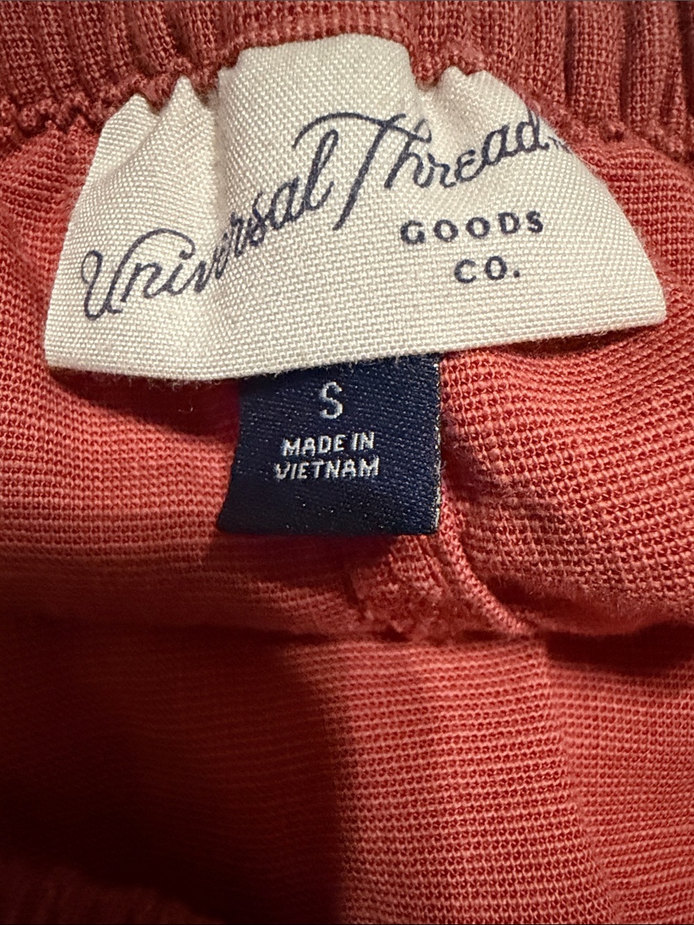 Universal Thread Rust-Red Drawstring Skirt - Picture 3 of 3